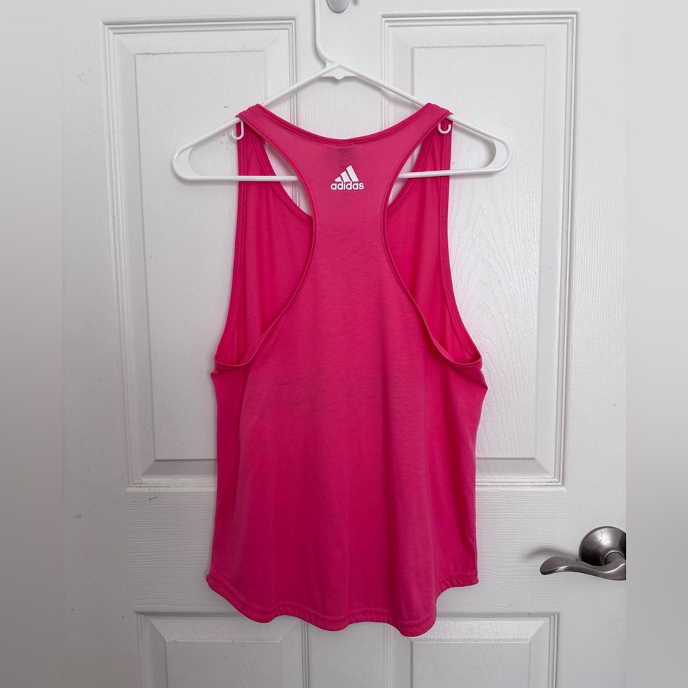 ⭐️ adidas Logo Racerback Tank - Picture 2 of 4